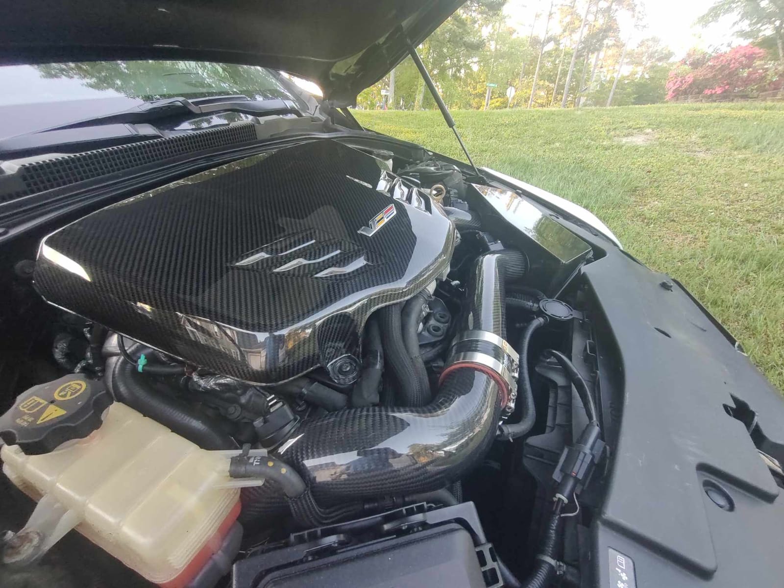 2016+ Cadillac ATS/ATS-V Sedan and Coupe | Carbon Fiber SDP Engine Cover